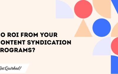 5 Powerful Strategies to Improve Your B2B Content Syndication Campaign ROI