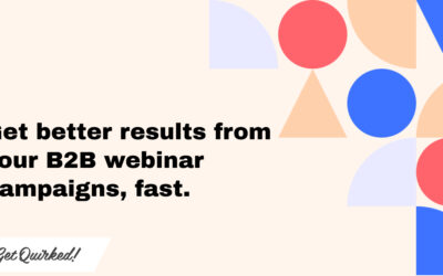 How to build better B2B webinars & get more attendees, without blowing your budget